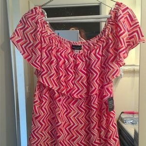 Simply Styled Orange Top Large